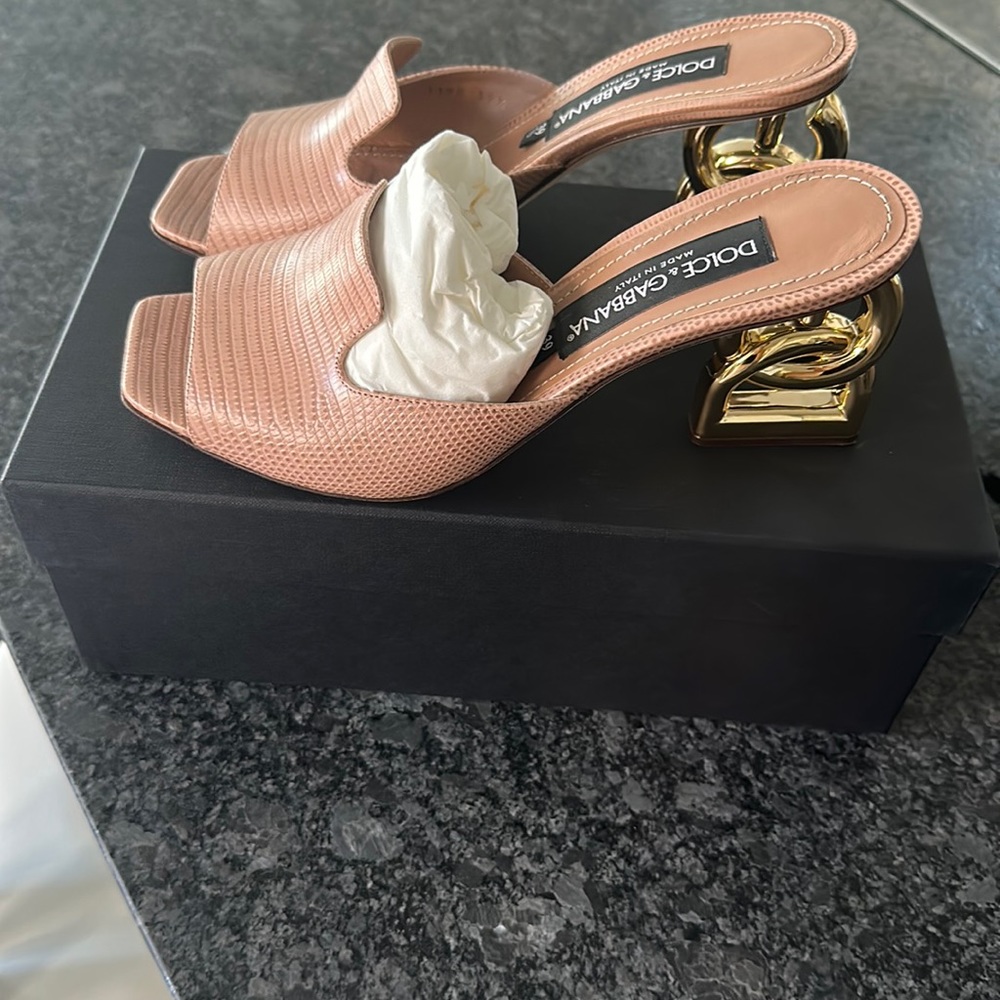 Worn once Dolce & Gabbana Heels in amazing condition